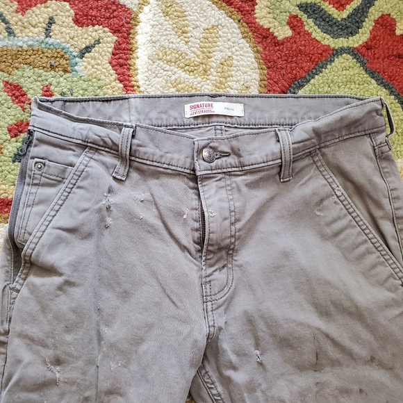 Signature Levi Strauss Grey Athletic Pants (30/32) - Picture 8 of 16